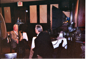 Bill Kurtis Interviewing former Texas Attorney General, Waggoner Carr regarding Jesse James